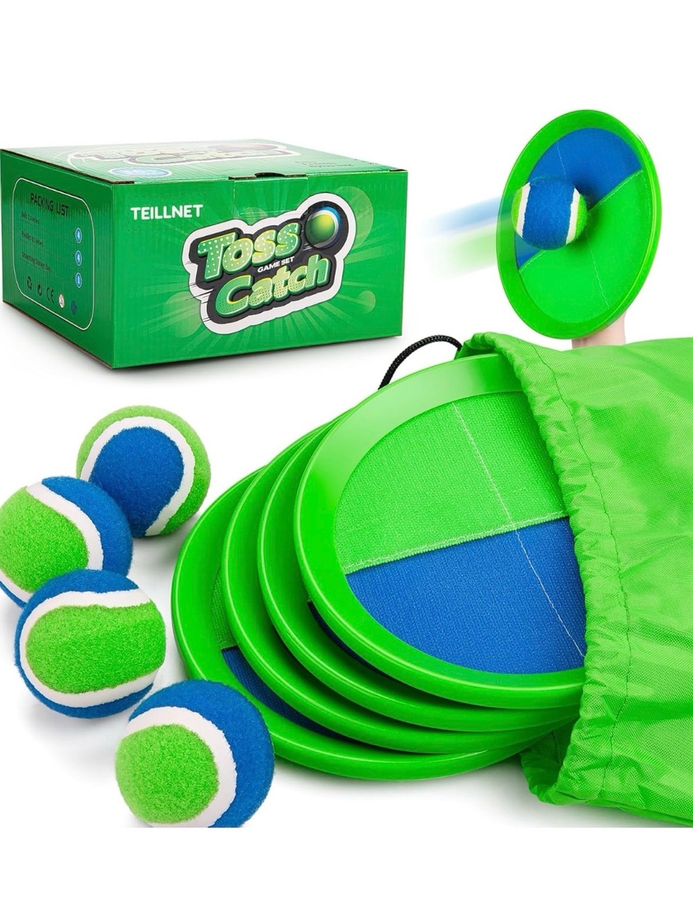 Toss & Catch Kids Outdoor Game Set